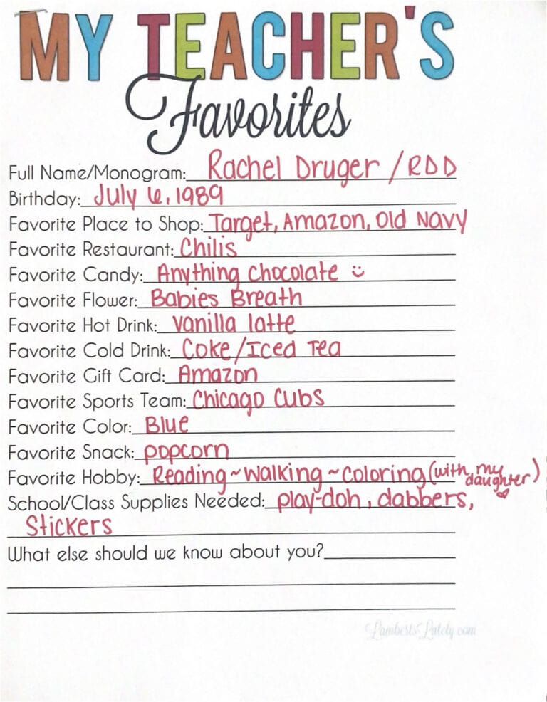 Mrs. Druger - 2024 favorite things