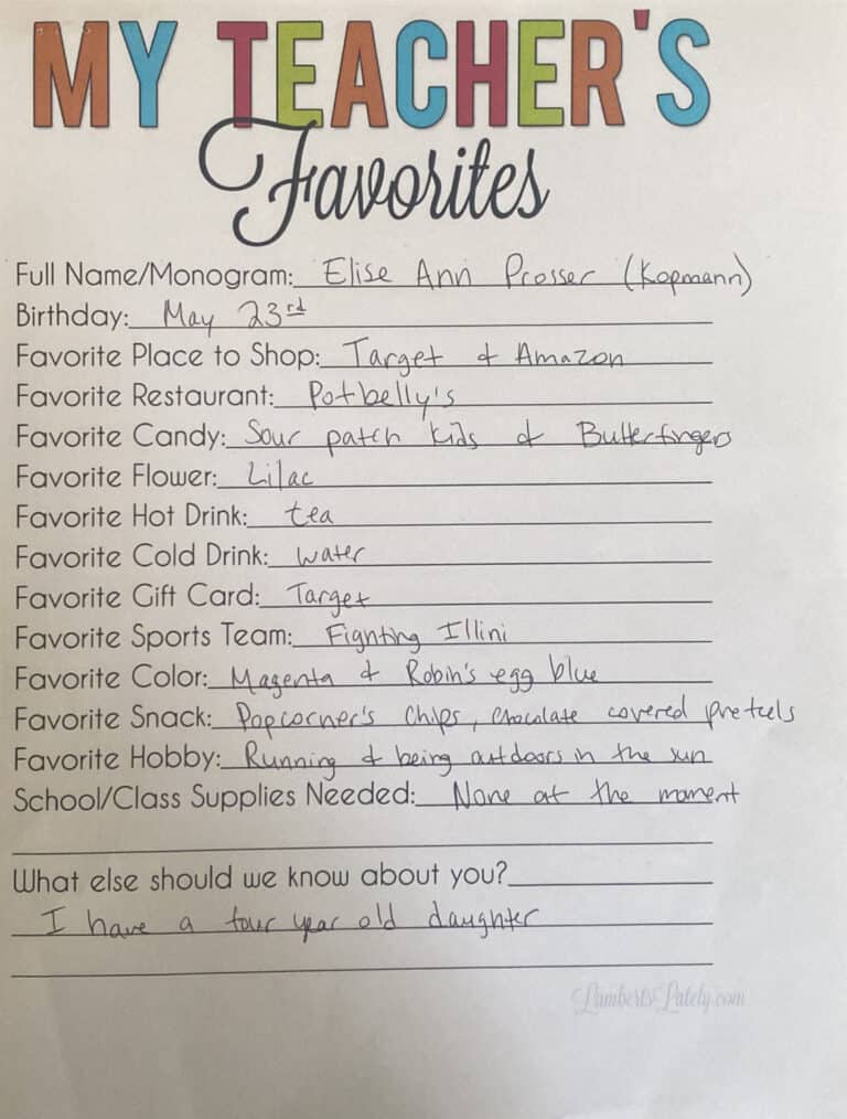 Ms. Walsh - 2024 favorite things