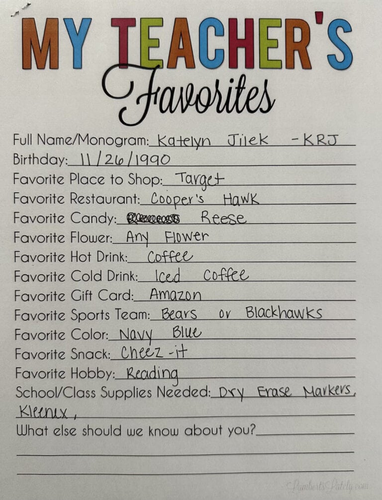 Katelyn Jilek - 2025-26 favorite things