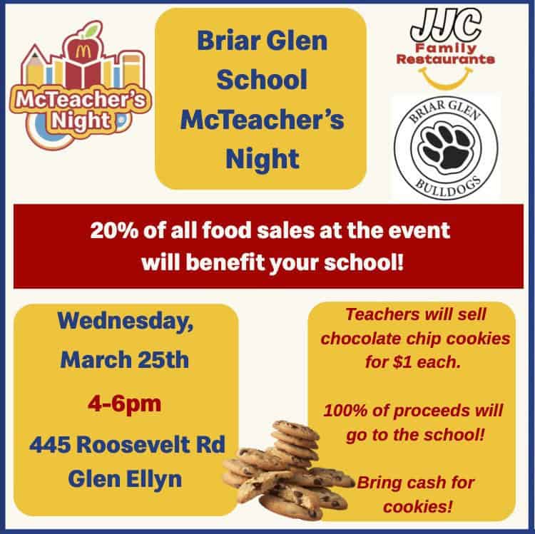 McTeacher Night 2026 poster